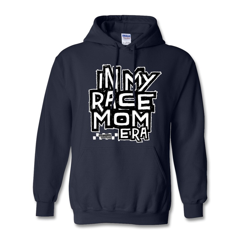 Race Mom Era Navy Hoodie|Black|Pink|Purple|Red|Youth Small|Youth Medium|Youth Large|Small|Medium|Large|X-Large|2X-Large|3X-Large|4X-Large