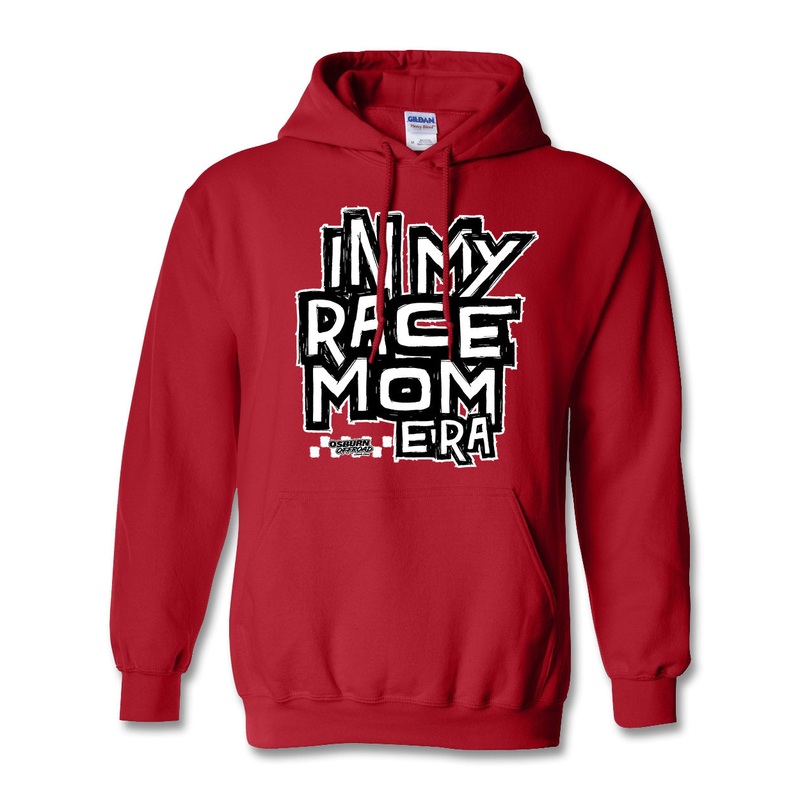 Race Mom Era Red Hoodie|Black|Pink|Red|Youth Small|Youth Medium|Youth Large|Small|Medium|Large|X-Large|2X-Large|3X-Large|4X-Large