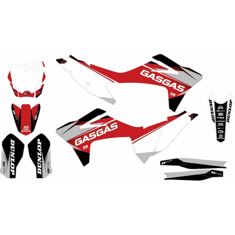 Comp Kit Cor9 Gasgas White Bg