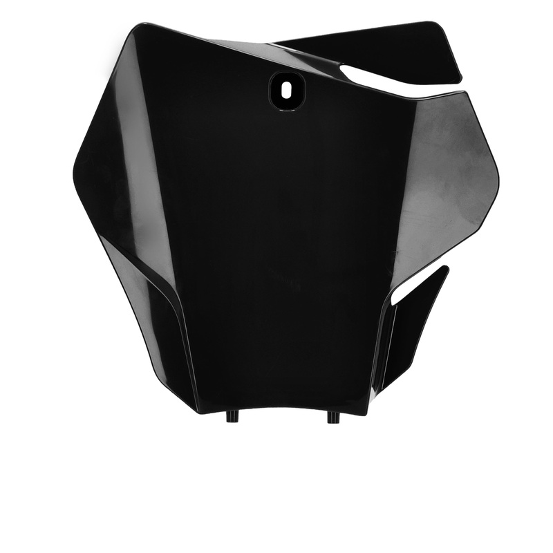 Front Number Plate Gas/Ktm Black