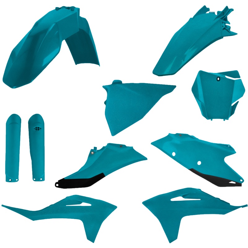 Full Plastic Kit Gas Teal Metallic