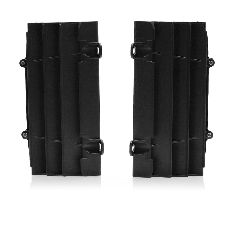 Radiator Louvers Gas Black