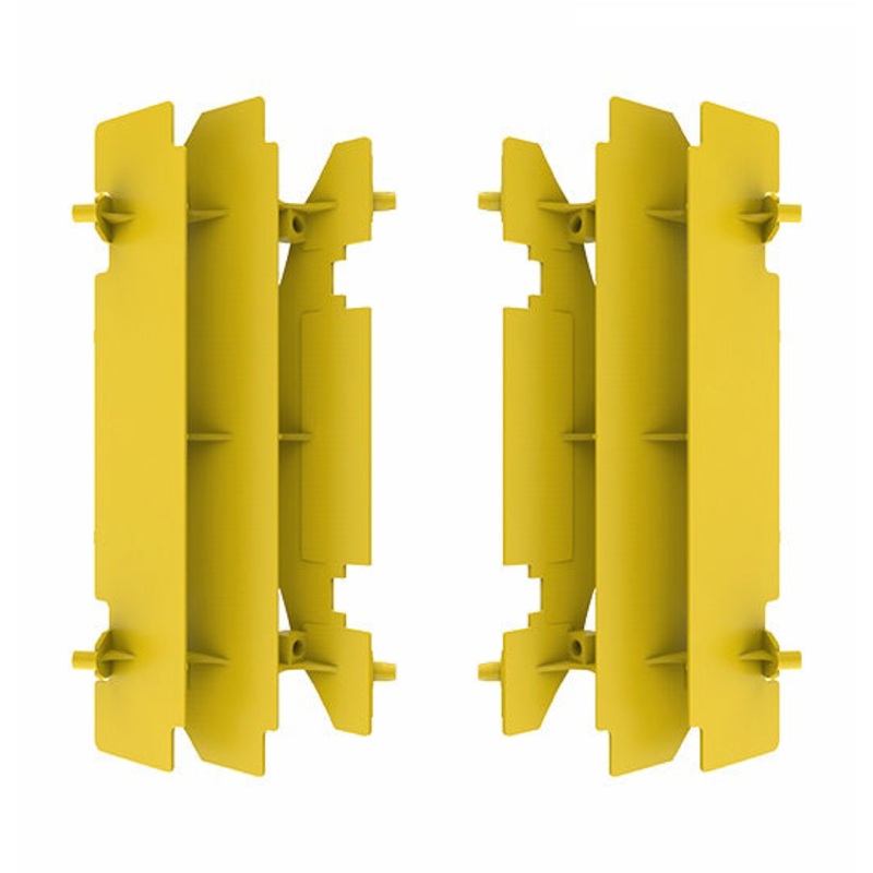 Radiator Louvers Rm/Dr Yellow