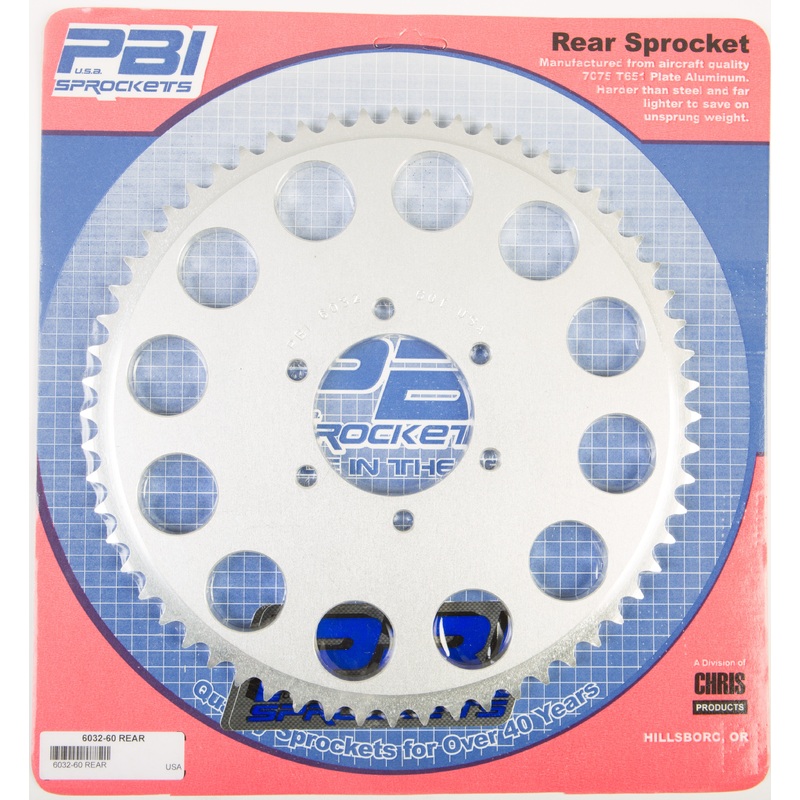 Rear Sprocket Aluminum 60t 428 Suz