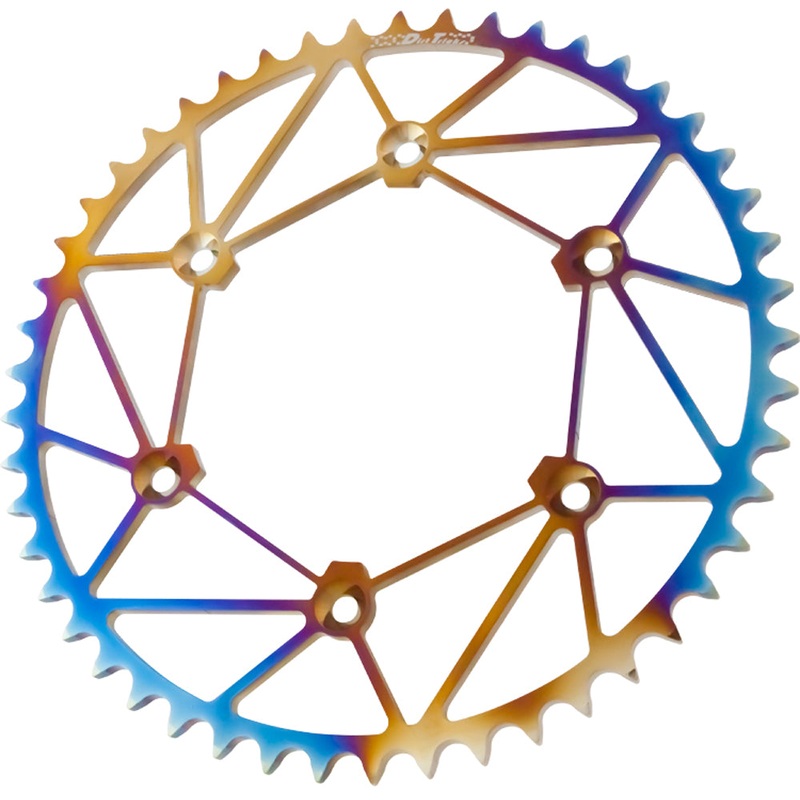 Rear Sprocket Chromoly Stl/Zir 48t 520 Chromatic Suz