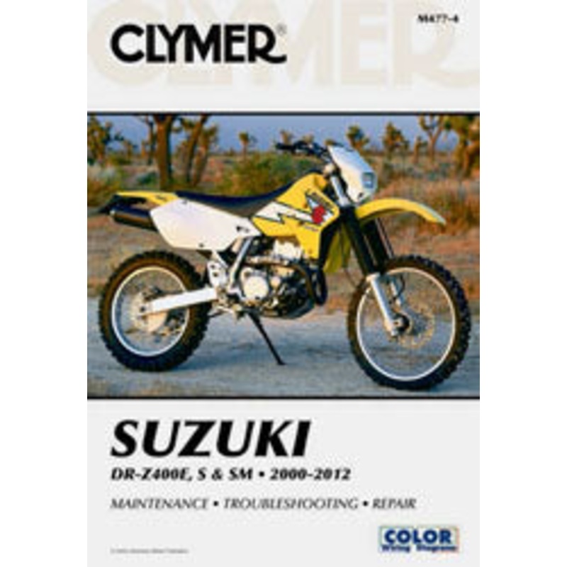 Repair Manual Suz Drz400e/S/Sm