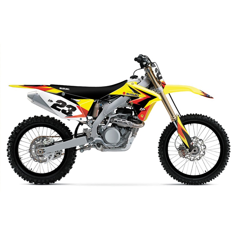 2016 Amped Suzuki Graphics Kit