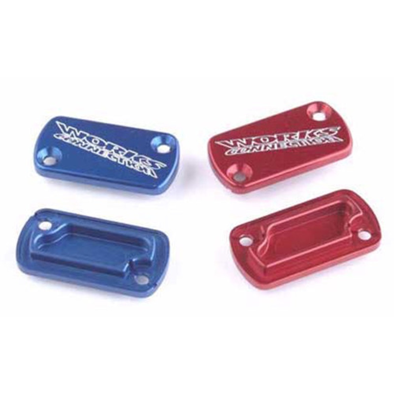Billet Front Brake Cover Red Kx Rm