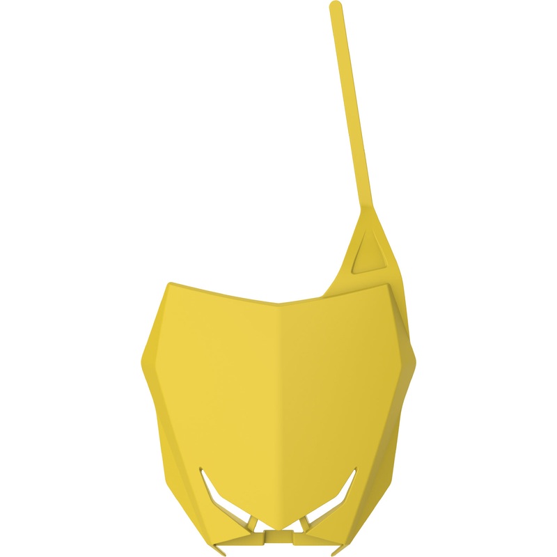 Front Number Plate Yellow