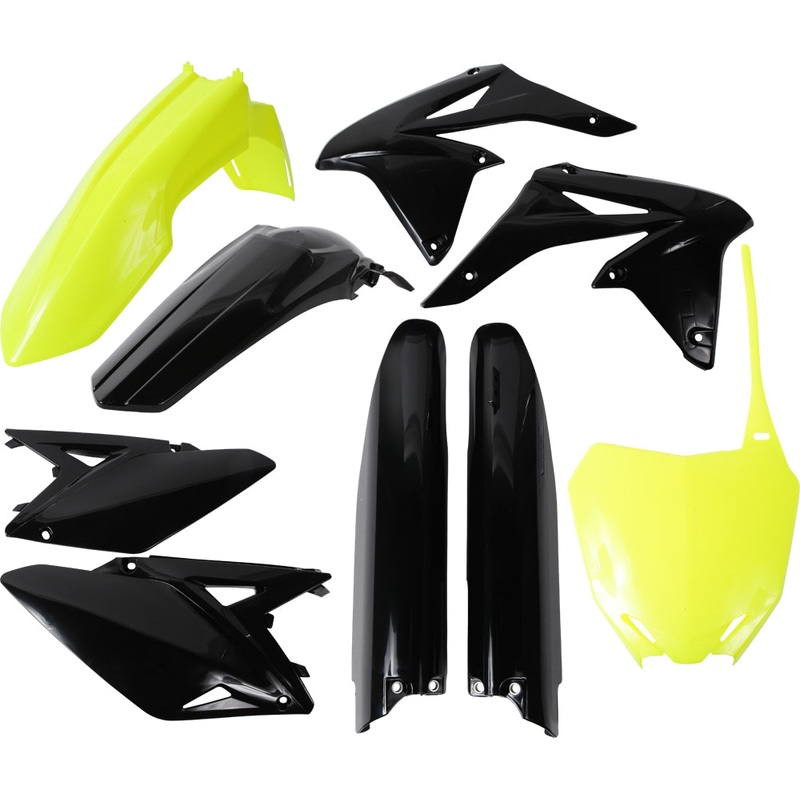 Full Plastic Kit Fluorescent Yellow/Black