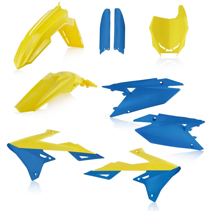 Full Plastic Kit Yellow/Blue