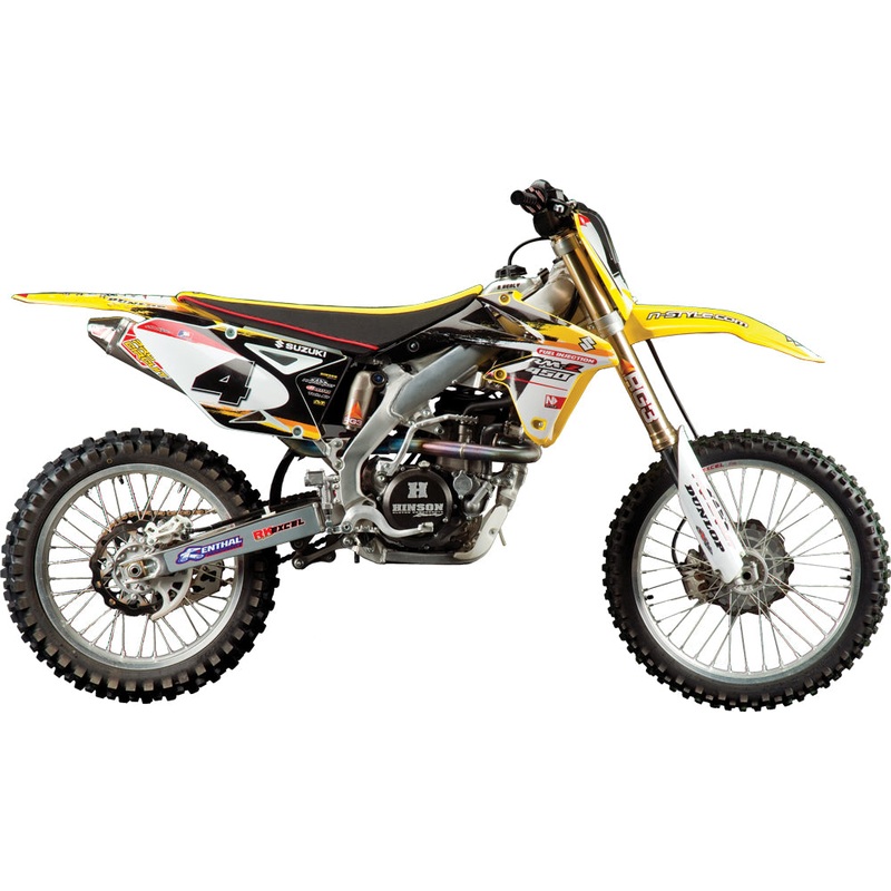 Paint Suz Retro Kit Rmz 250 07 09
