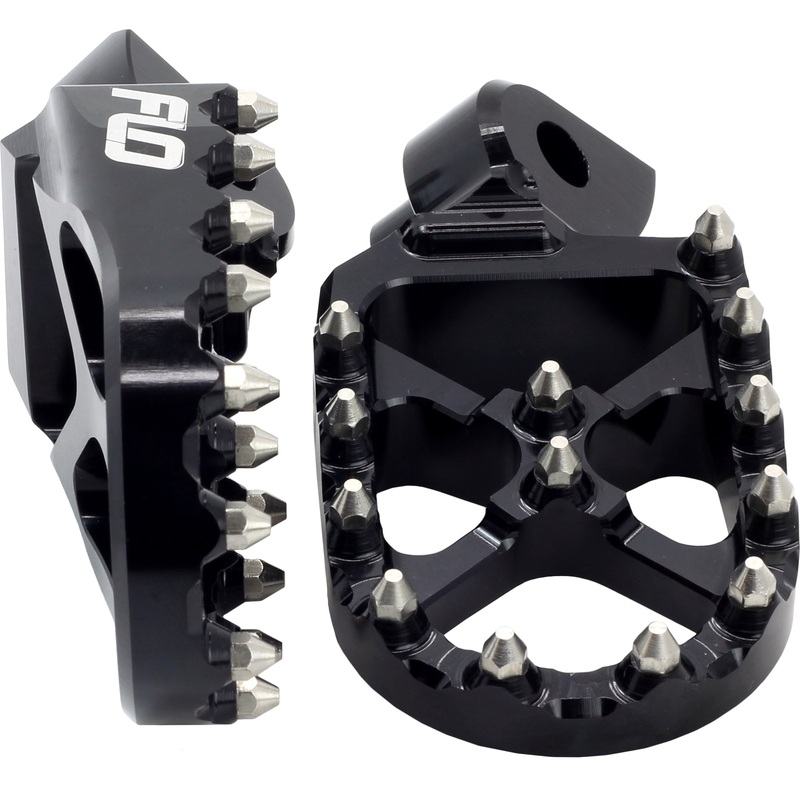 Pro Series Foot Pegs Black Suz