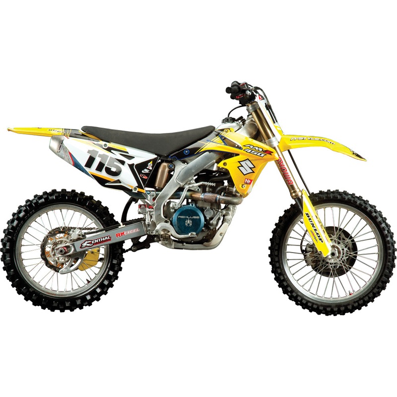 Super Stock Suzuki Rmz 250 07 09 Retro