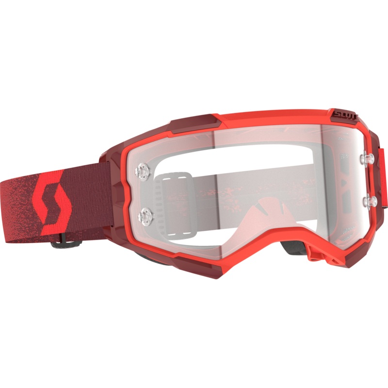 Fury Goggle Red Clear Works