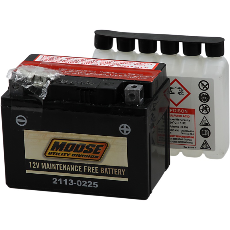 MOOSE OFFROAD AGM Battery – YTX4L-BS MTX4L-BS