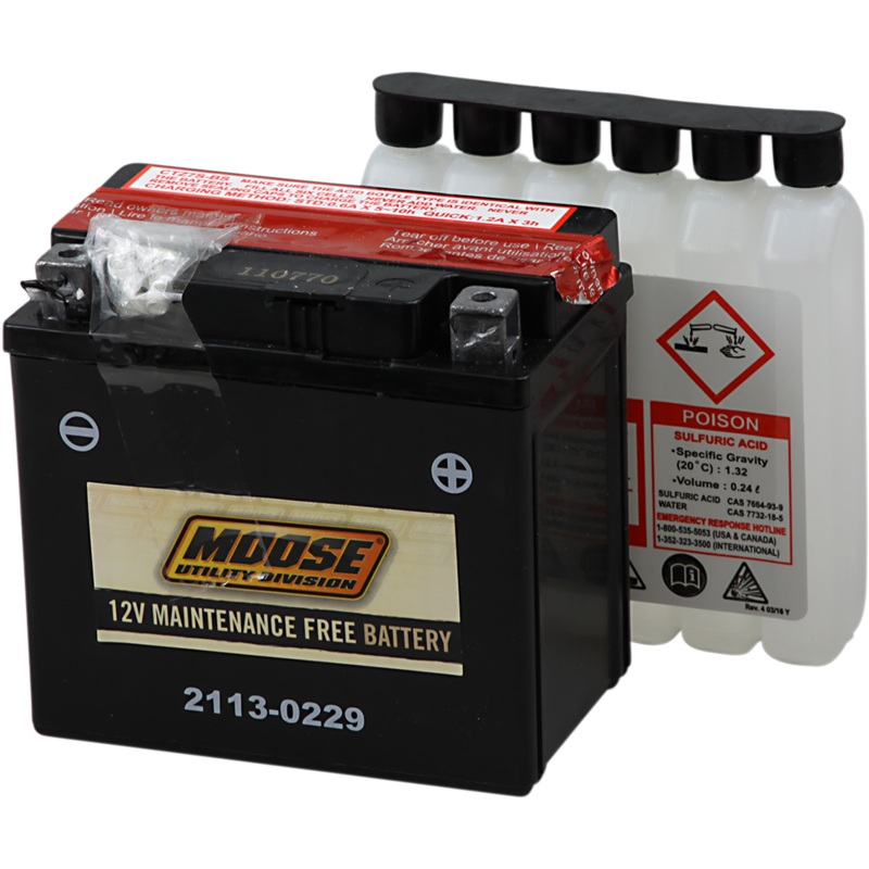 MOOSE OFFROAD AGM Battery – YTZ7S MTZ7S-BS