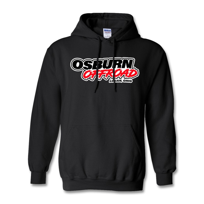 Osburn OR Youth Hoodie Red-Black