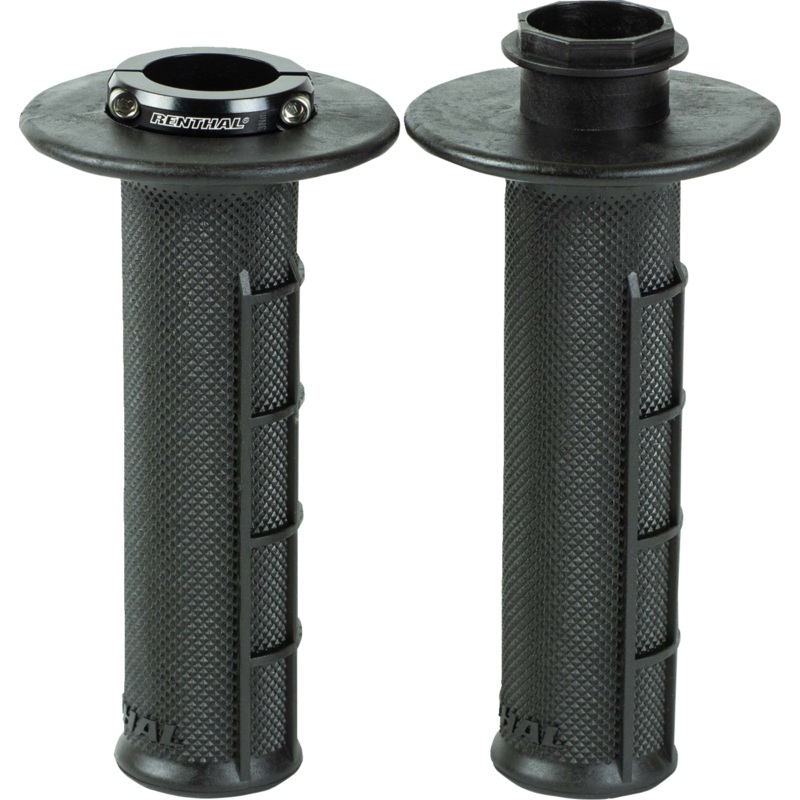 RENTHAL MX R-Works Lock-On Grips – Ultra Tacky – Half Waffle G236