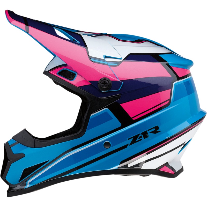 Z1R Rise Helmet – MC – Pink/Blue – Large 0110-7187