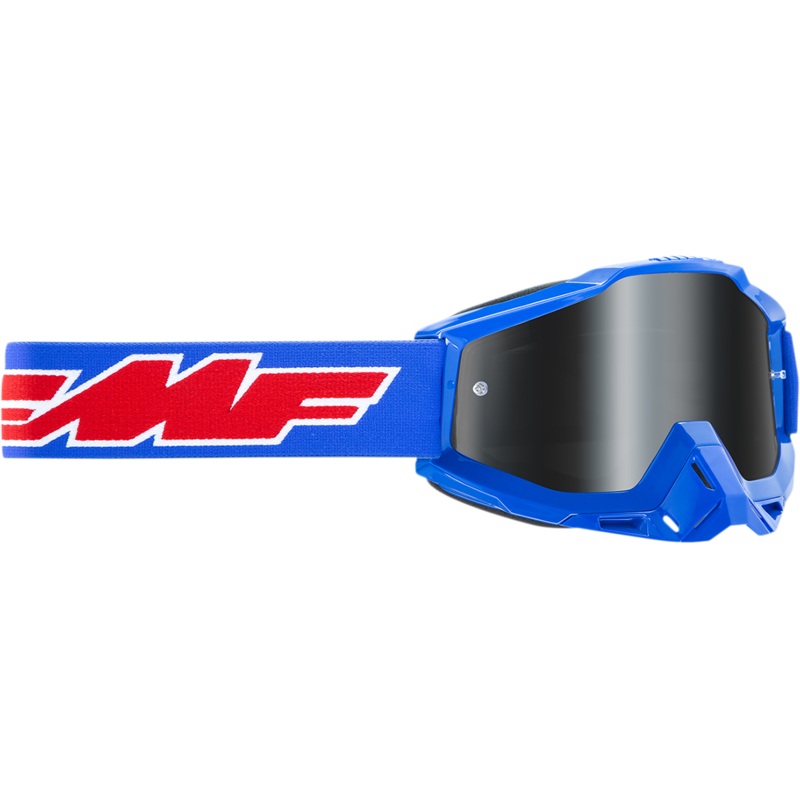 FMF PowerBomb Sand Goggles – Rocket – Blue – Smoke F-50043-00002