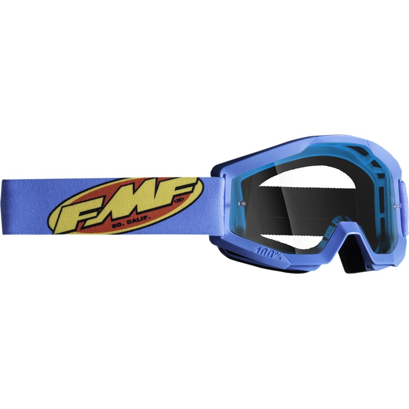 FMF Youth PowerCore Goggles – Core – Cyan – Clear F-50054-00005