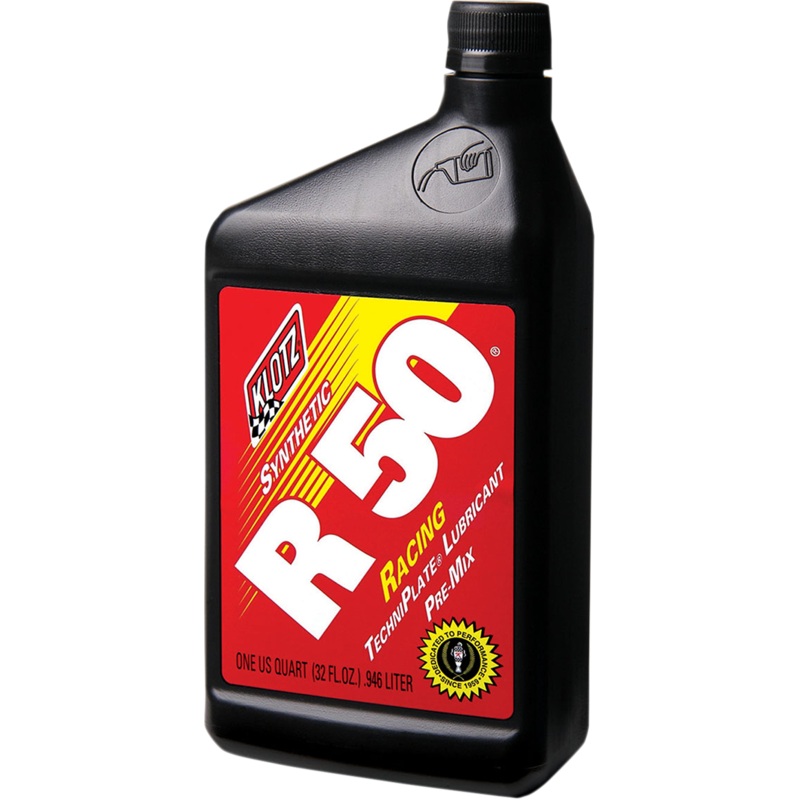 KLOTZ OIL R-50 Racing TechniPlate? Synthetic 2-Stroke Premix Oil – 1 U.S. quart KL104