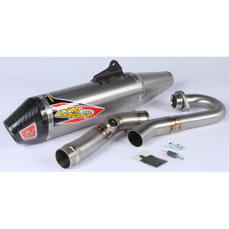 P/C Ti 6 Pro Exhaust System Rmz450 ’15 17