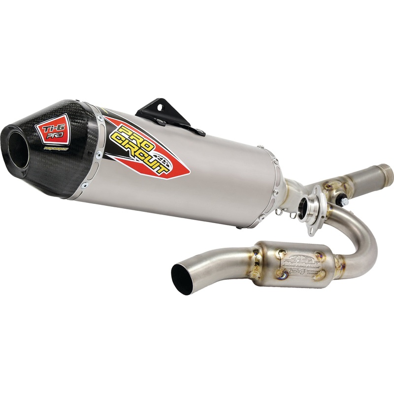 P/C Ti 6 Pro Exhaust System Rmz450 ’18 20