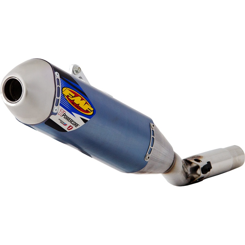 Powercore Ti Hex Muffler Anodized