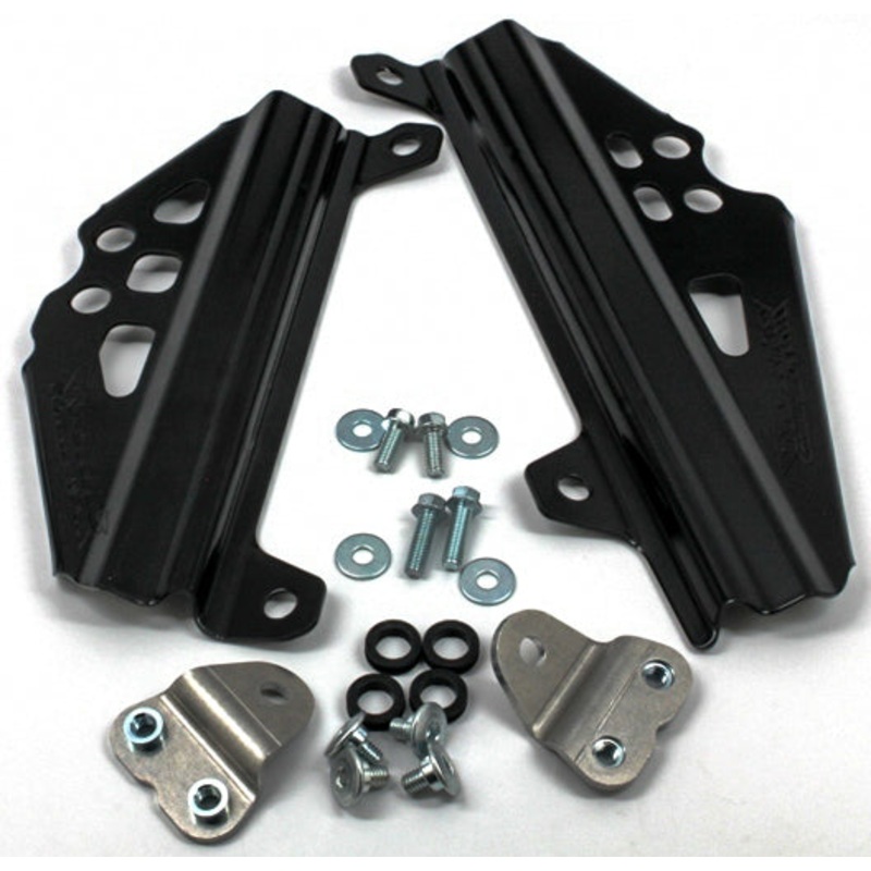 Radiator Braces Black Rmz450