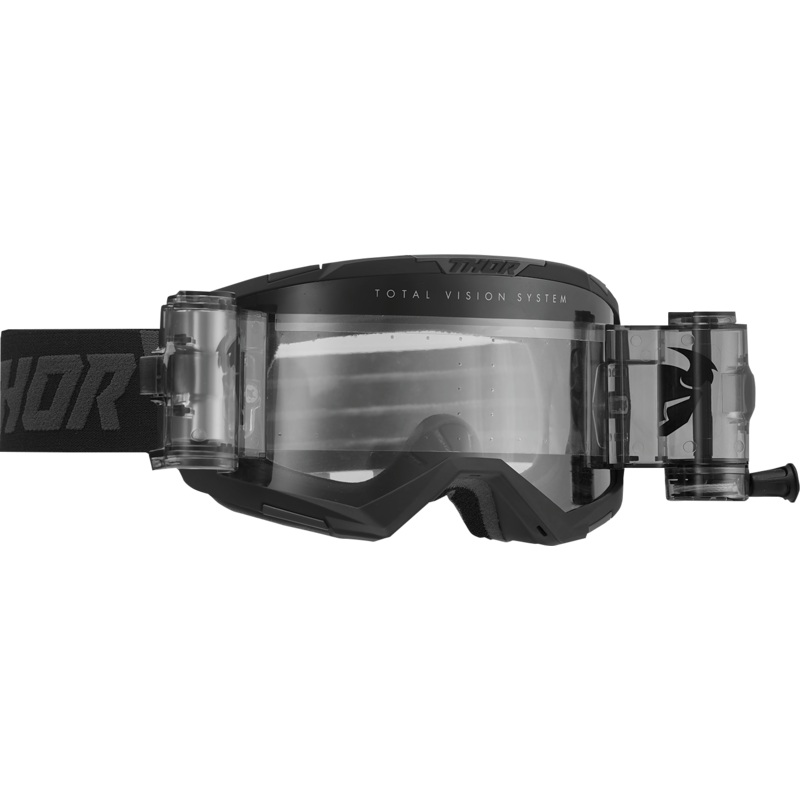 THOR Regiment Storm Roll-Off Goggle – Storm Black – Clear 2601-2970