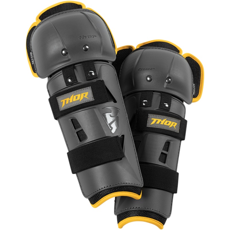 THOR Sector GP Knee Guards – Gray 2704-0429