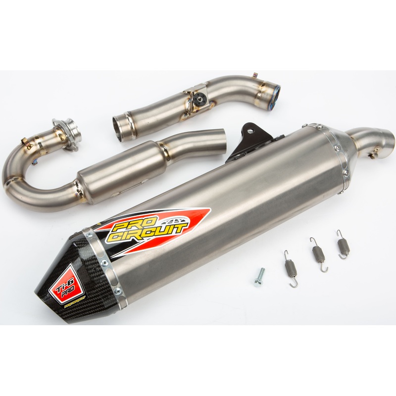 Ti 6 Pro Exhaust System W/Carbon End Cap