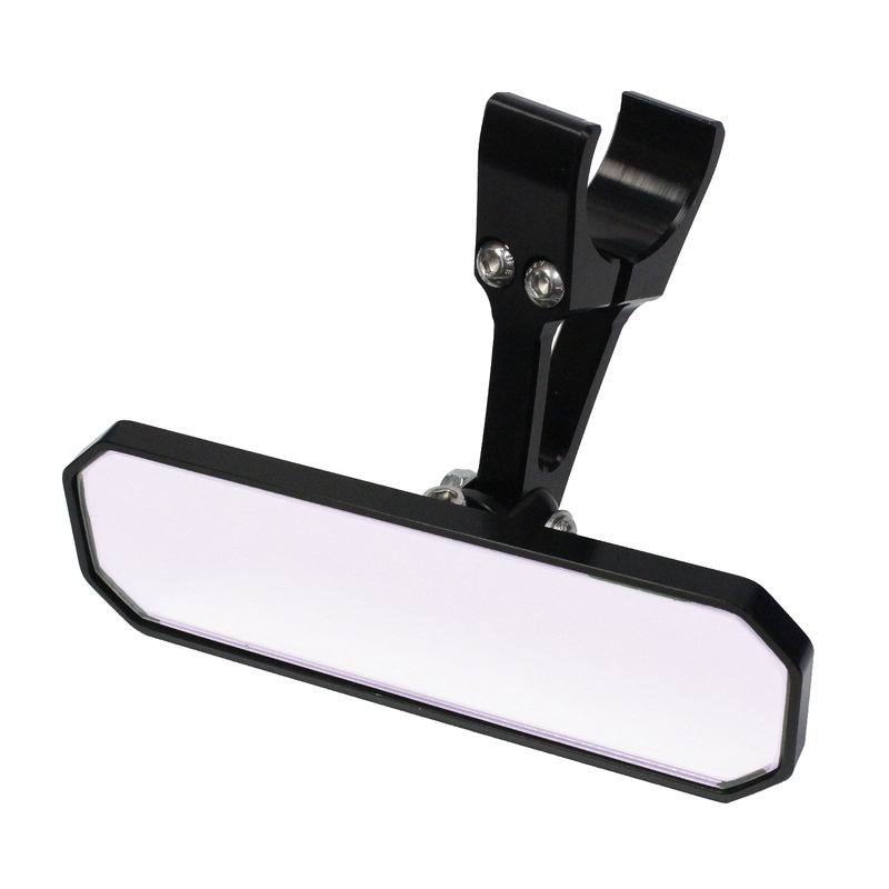 Rear View Mirror 1.25 Clamp Black
