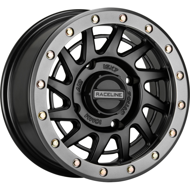 Squad Bdlk Wheel 15×7 4/156 5+2(+10mm) Blk/Gunmetal