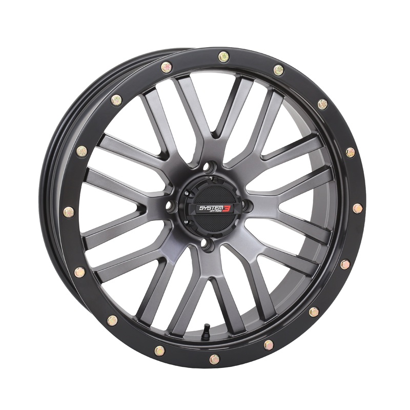 St3 Wheel 20×7 4+2.5 (+10mm) 4/156 Matte Gunmetal Grey/Blac