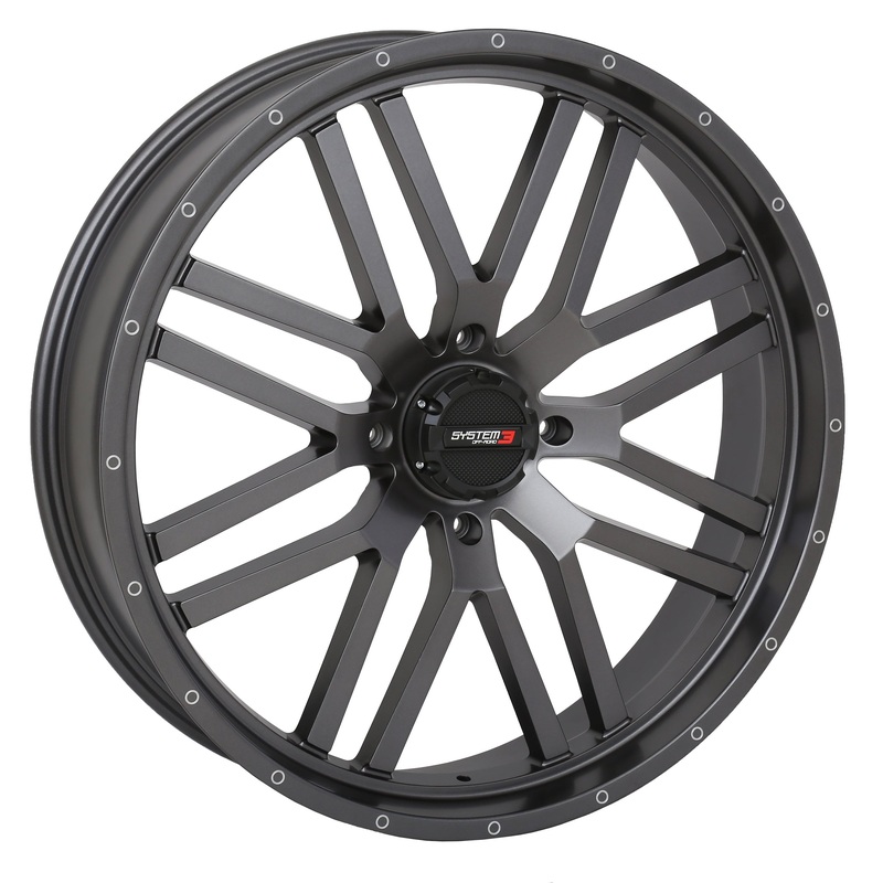 St3 Wheel 22×7 4+2.5 (+10mm) 4/156 Matte Gunmetal Grey