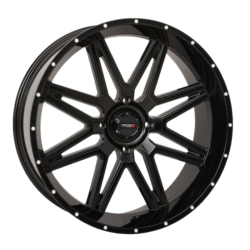 St7 Wheel 24×9 5+4 (0mm) 4/156 Gloss Black