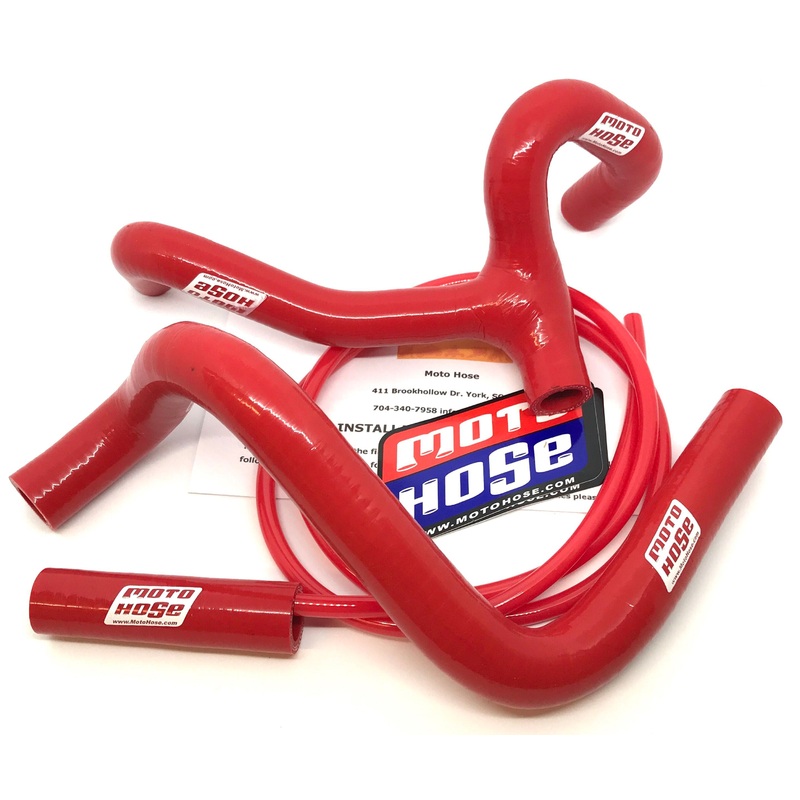 Y Hose Kit Red Suz Rmz450