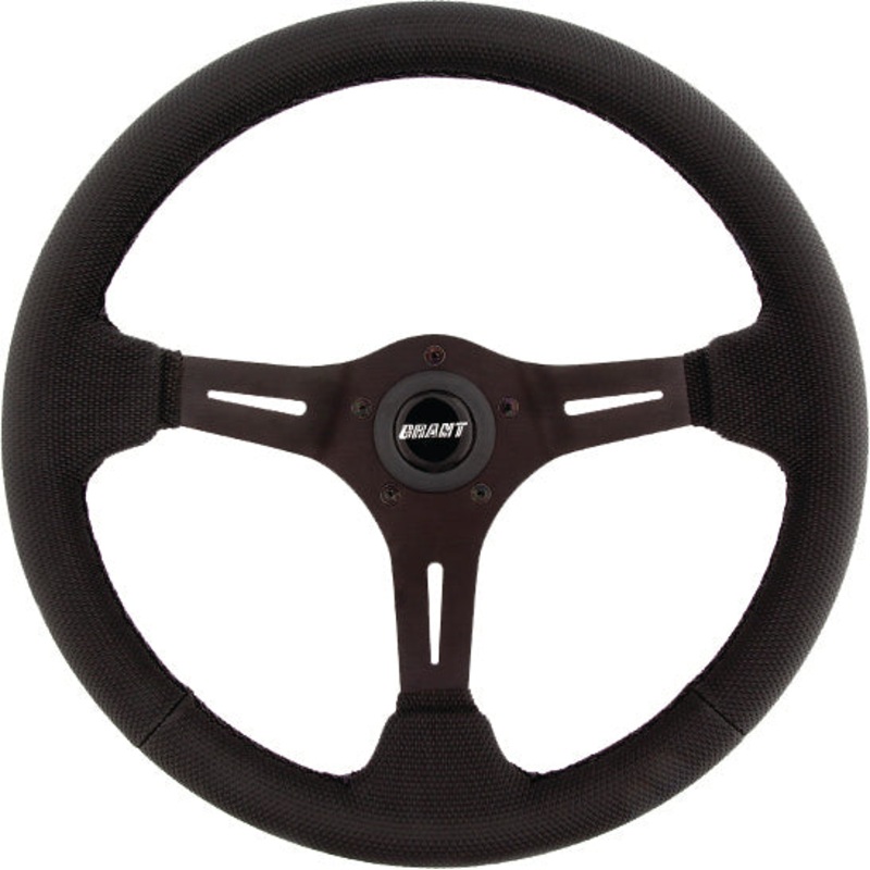 Gripper Series Steering Wheel 13.75 Black