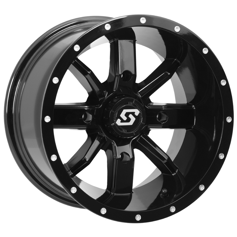 Hollow Point Wheel 14×10 4/110 5+5 (0mm) Black