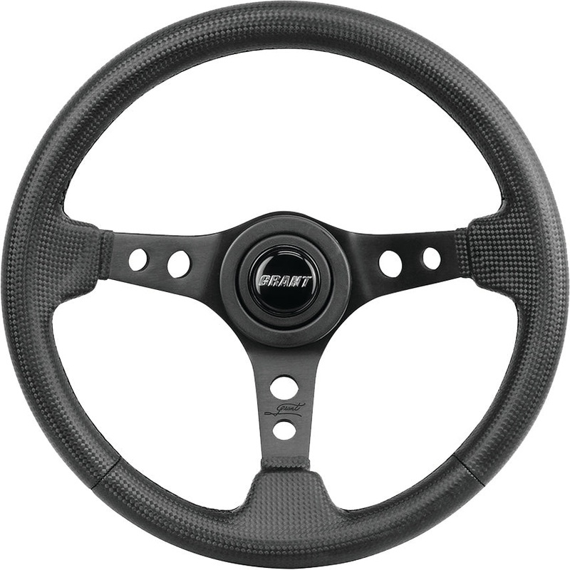 R&P Steering Wheel Carbon Black
