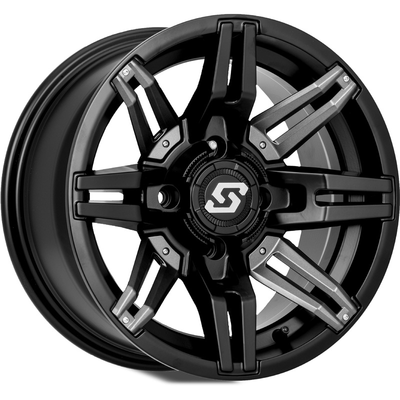Rukus Wheel 14×7 4/110 6+1 (+30mm) Blk/Gunmetal