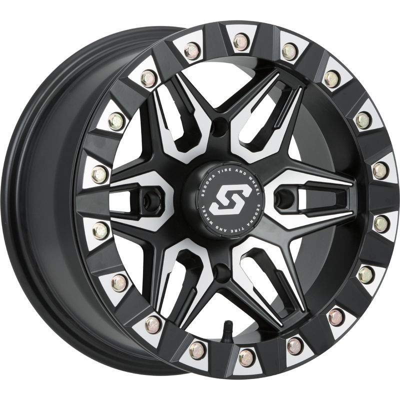 Split 6 Bdlk Wheel 14×10 4/110 5+5 (0mm) Blk/Machined