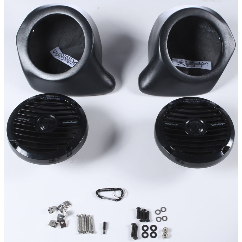 Ssv Works Frt Kick Spkrs Yam Yxz1000 Rockford Spkr
