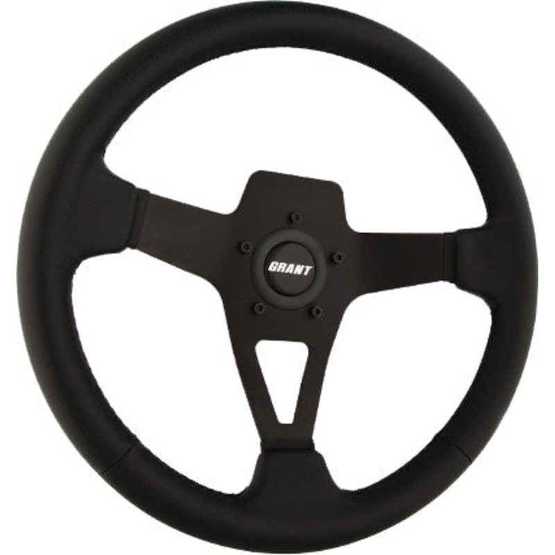 Suede Series Steering Wheel Carbon Black