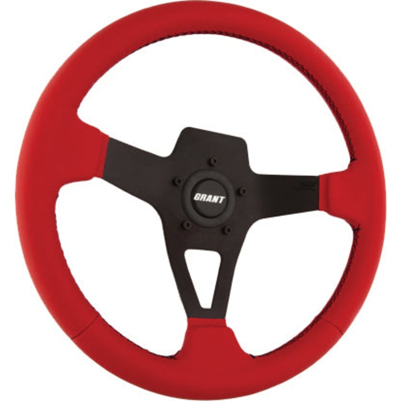 Vinyl Series Steering Wheel Red