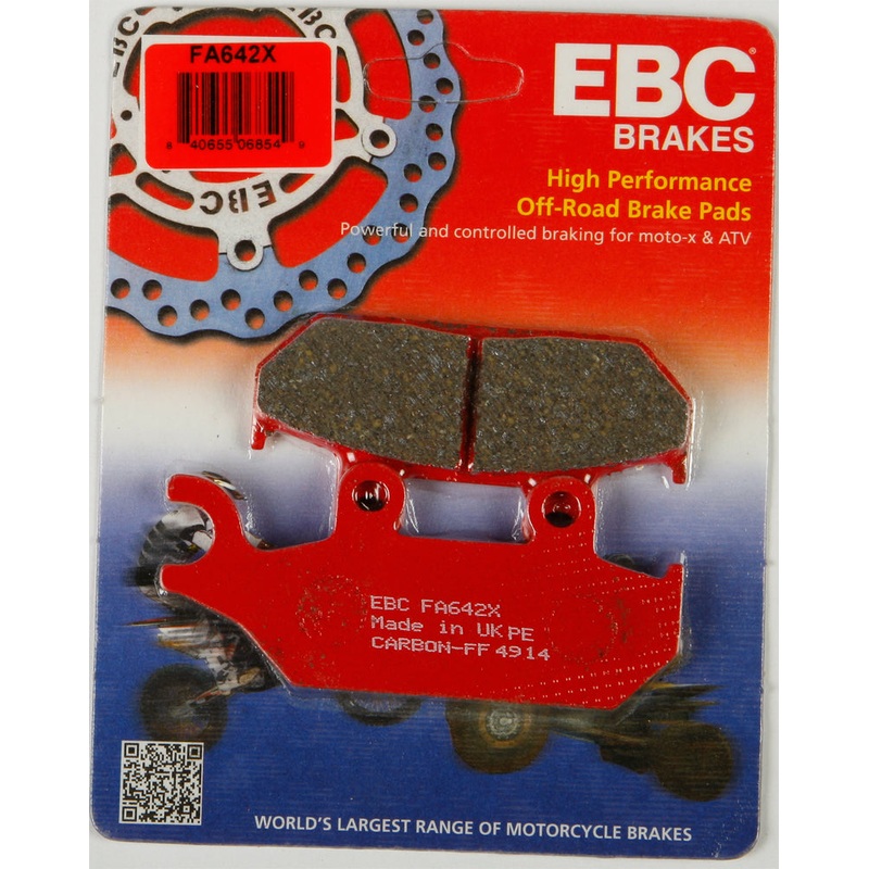Brake Pads Fa642x Carbon X Series