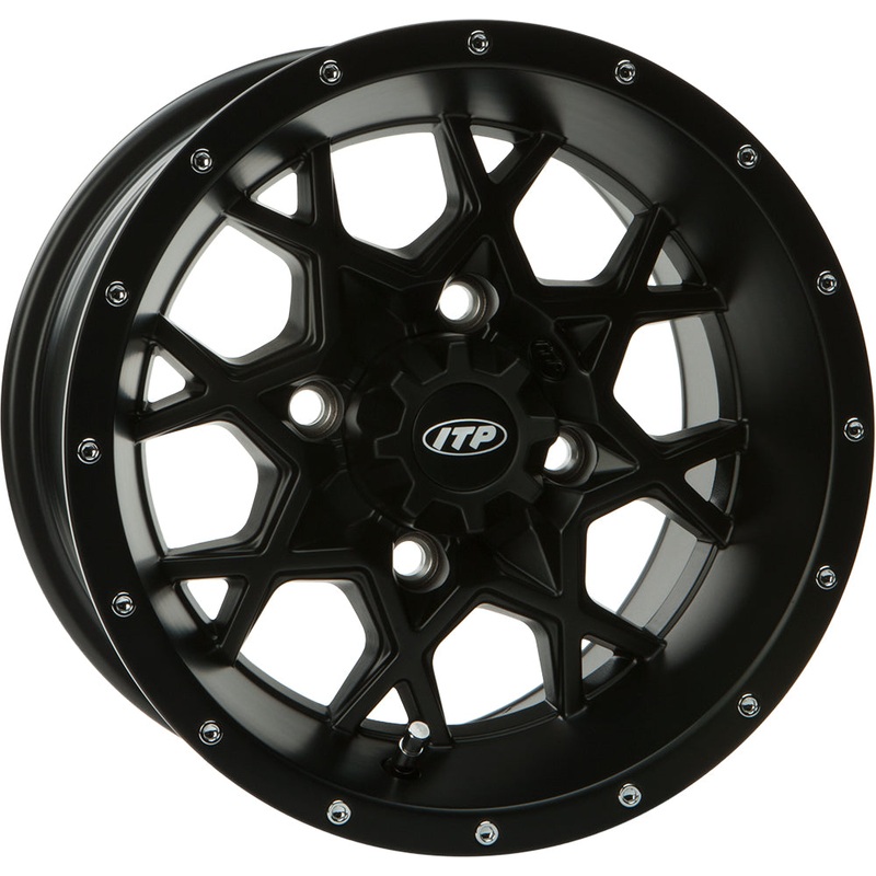 Hurricane 14×7 4/110 5+2 Black